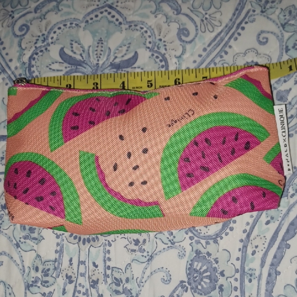 Clinique Watermelon Print Pouch
